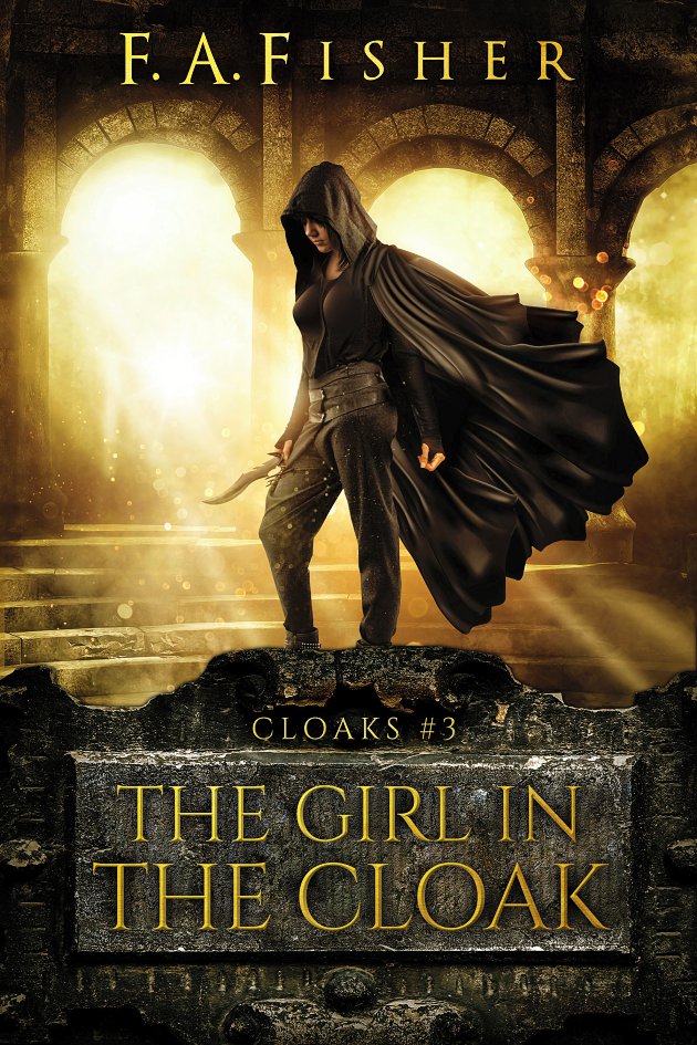 The Girl in the Cloak front cover
